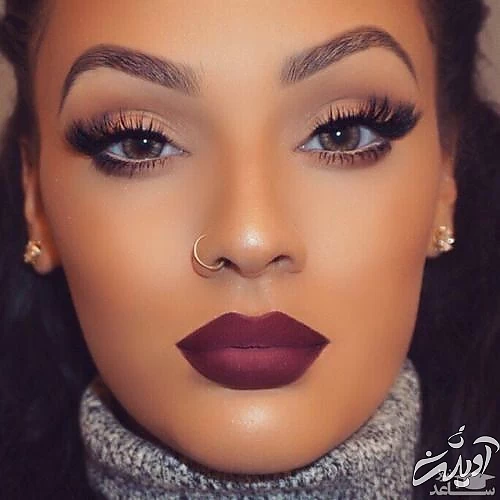 آرایش صورت برای پوست سبزه